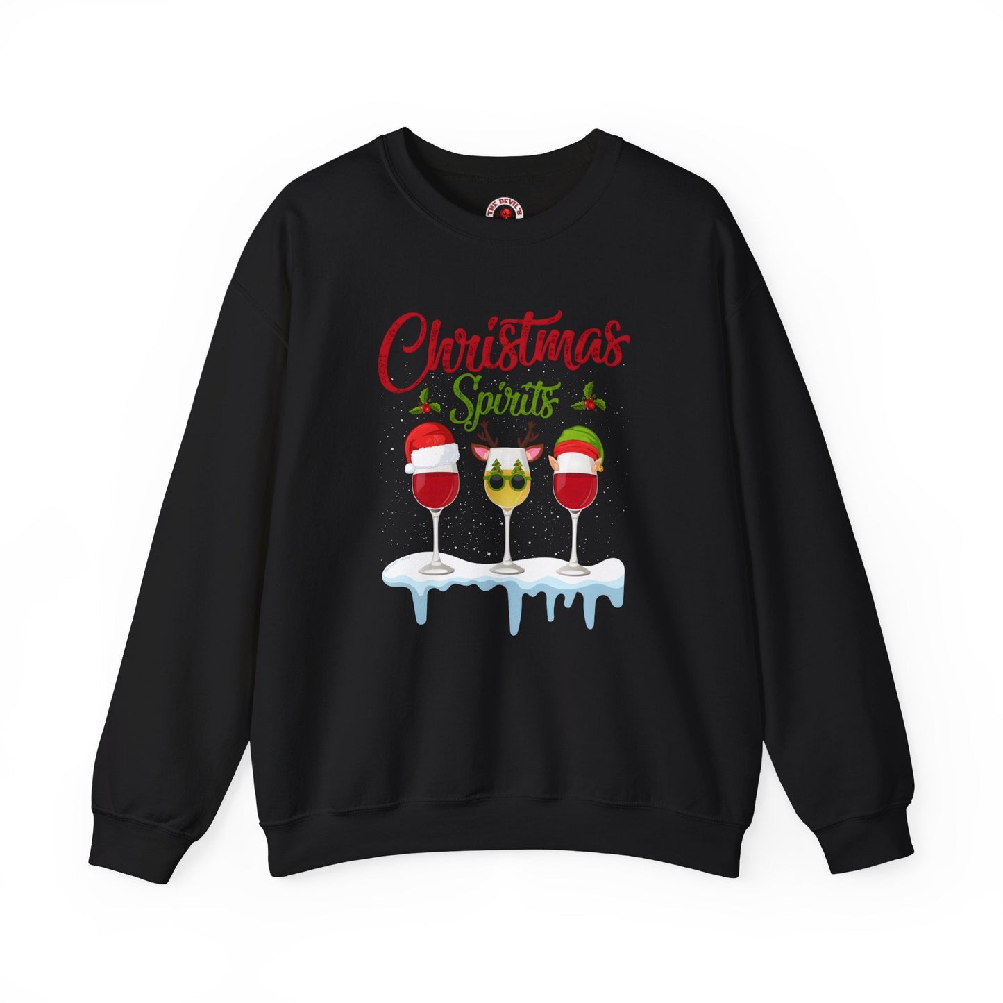 Christmas Spirits Crewneck Sweatshirt The Devil's Pickle