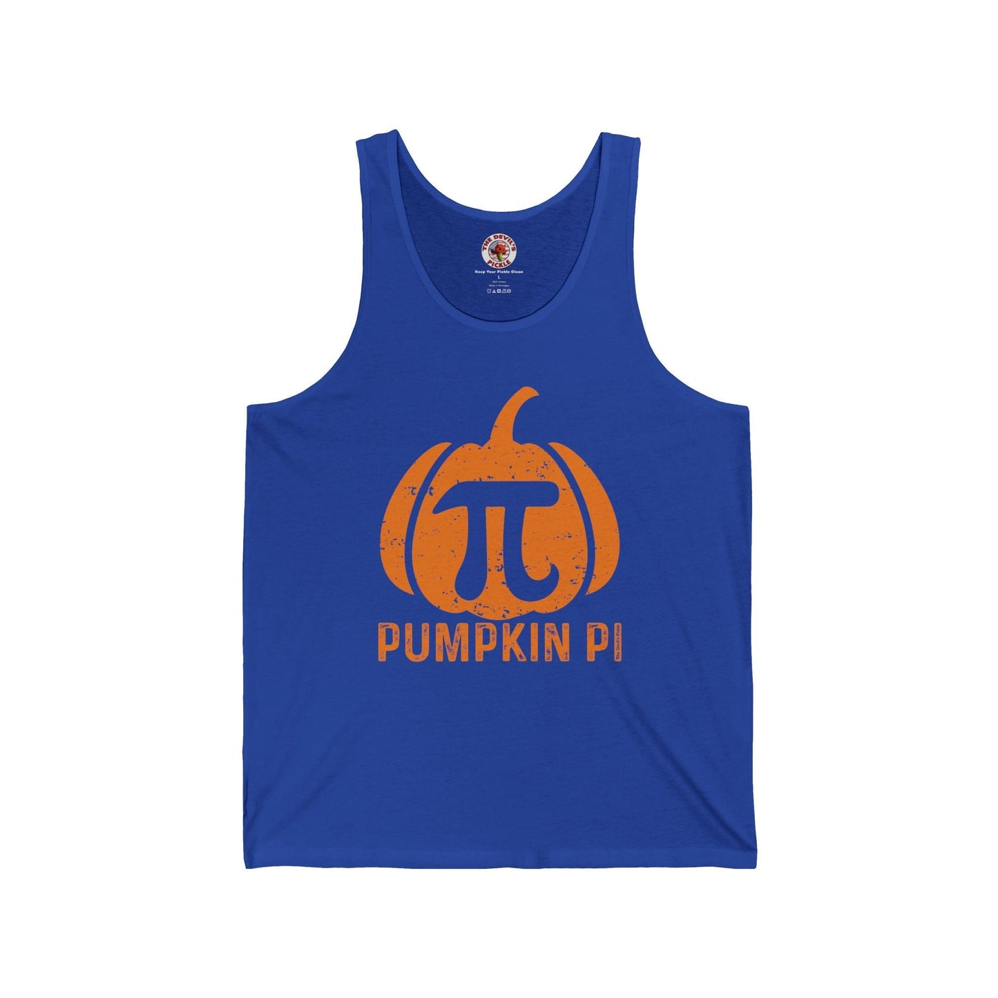Pumpkin Pi Tank Top The Devil's Pickle
