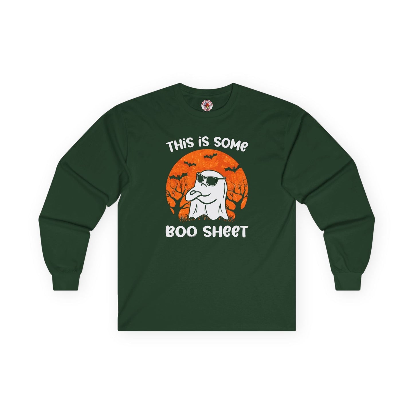 This Is Some Boo Sheet Long Sleeve Tee The Devil's Pickle