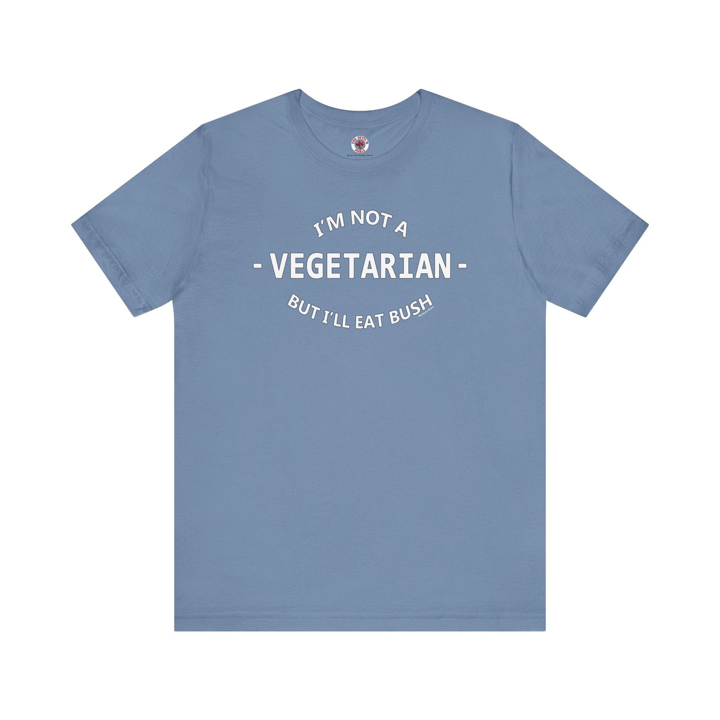 I'm Not A Vegetarian T-Shirt The Devil's Pickle