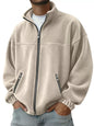 Men's Full Size Zip Up Long Sleeve Outerwear Plus Size New Era Fashion LLc