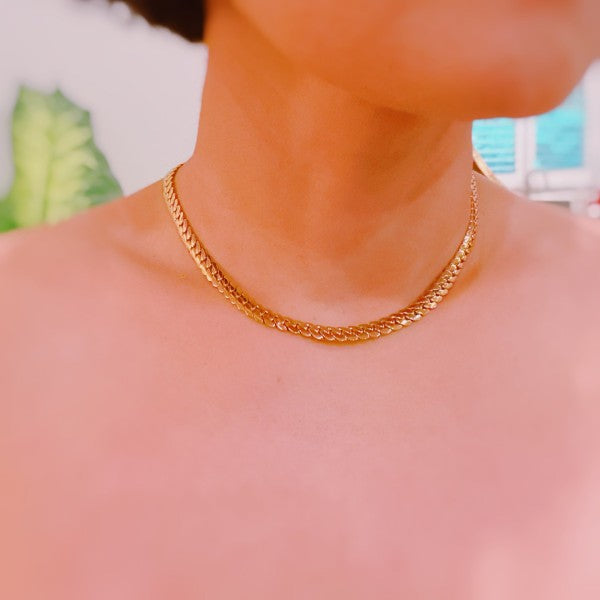Flat And Bold Chain Necklace Shop Style & More | Fresh Looks, Everyday Deals & Free Shipping