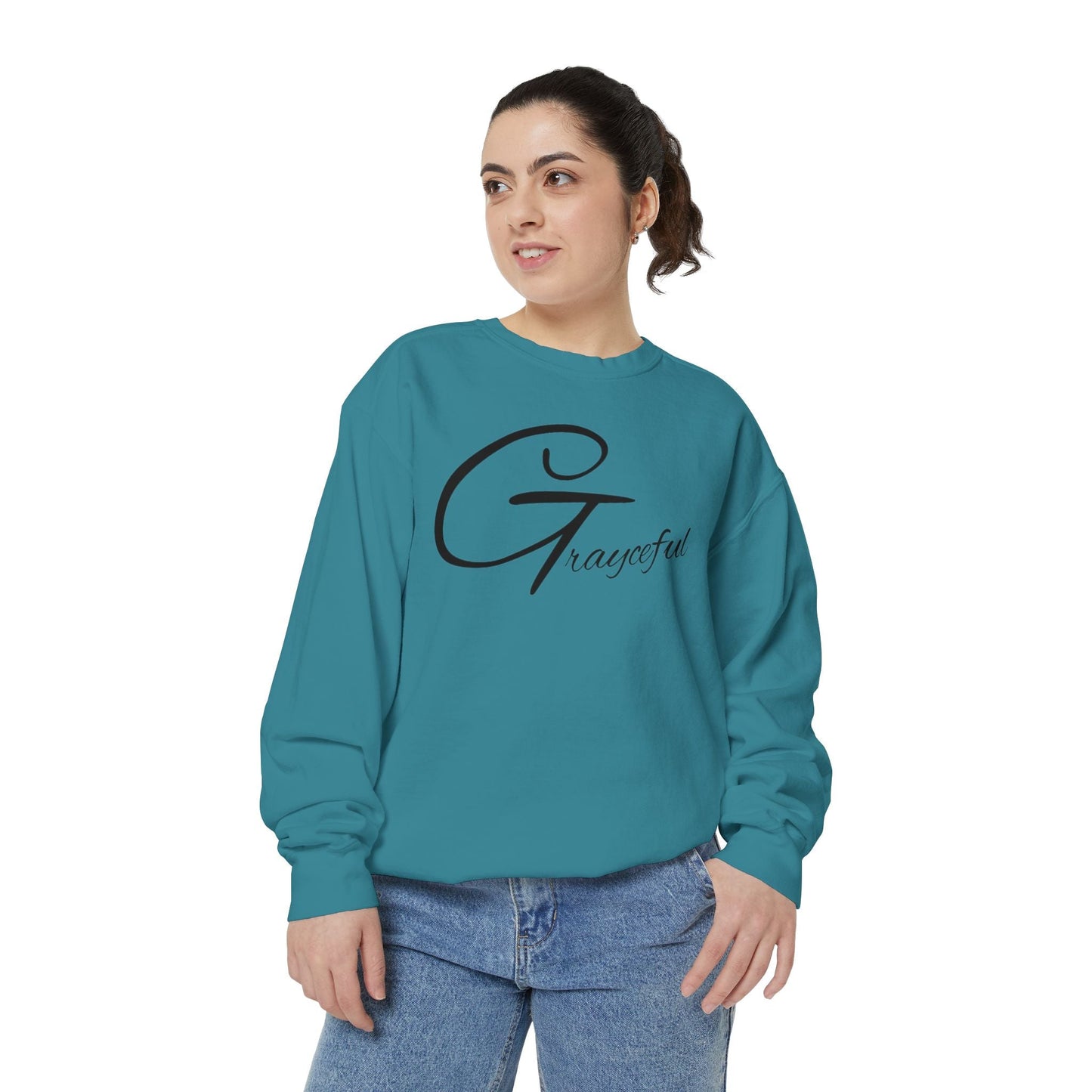 Unisex Garment-Dyed Sweatshirt Grayceful LLC