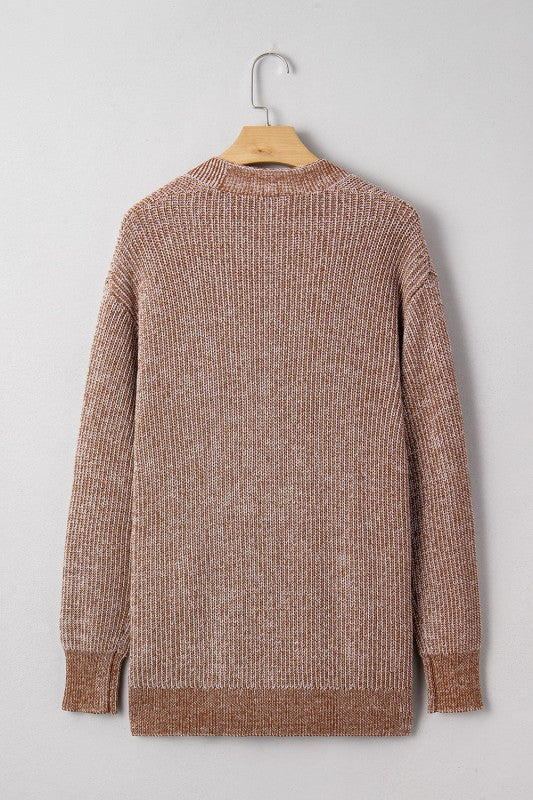 Solid Knit Open-Front Pocketed Cardigan Shop Style & More | Fresh Looks, Everyday Deals & Free Shipping