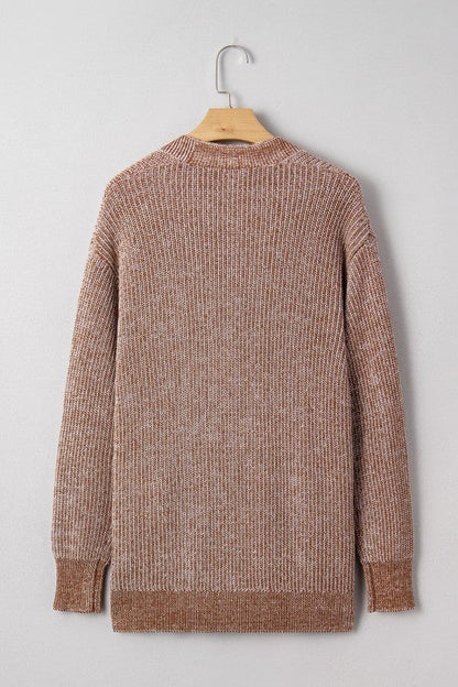 Solid Knit Open-Front Pocketed Cardigan Shop Style & More | Fresh Looks, Everyday Deals & Free Shipping