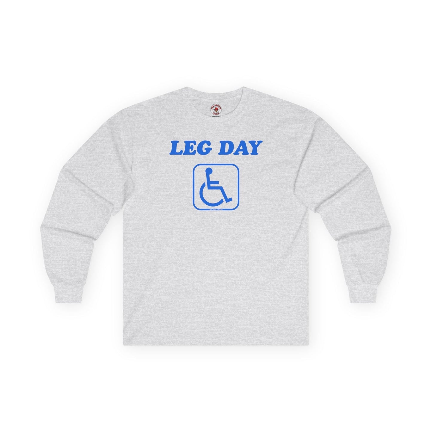 Leg Day Handicap Long Sleeve Tee The Devil's Pickle