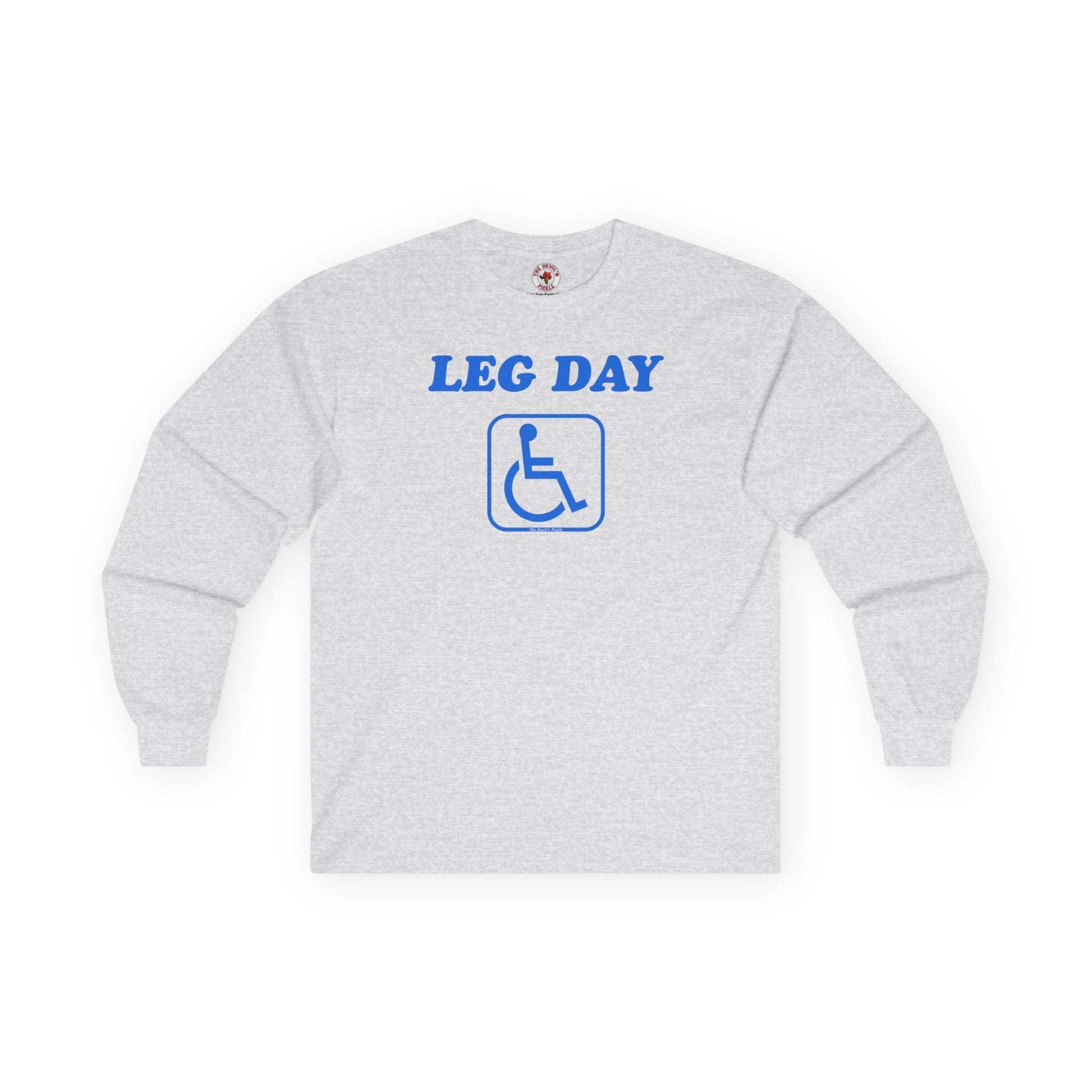 Leg Day Handicap Long Sleeve Tee The Devil's Pickle