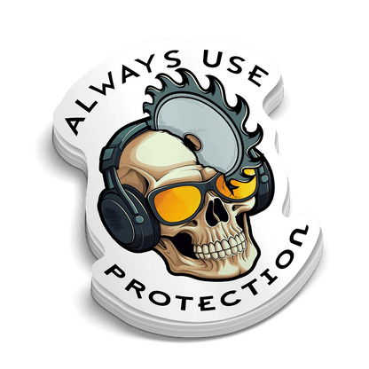 Protection  -  Hard Hat Decal Armed American Supply