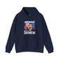 Abraham Drinking Hooded Sweatshirt The Devil's Pickle