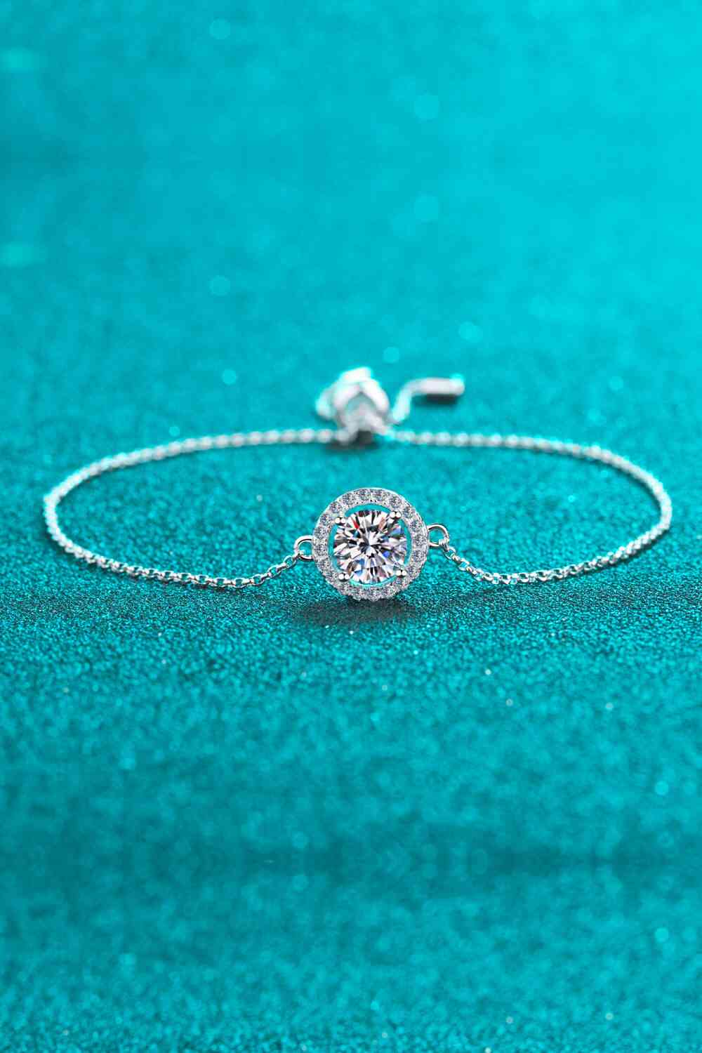 Adored All For Fun 1 Carat Moissanite Bracelet – Elegant 925 Sterling Silver Design See size chart under “more details” The Fashion Celestial