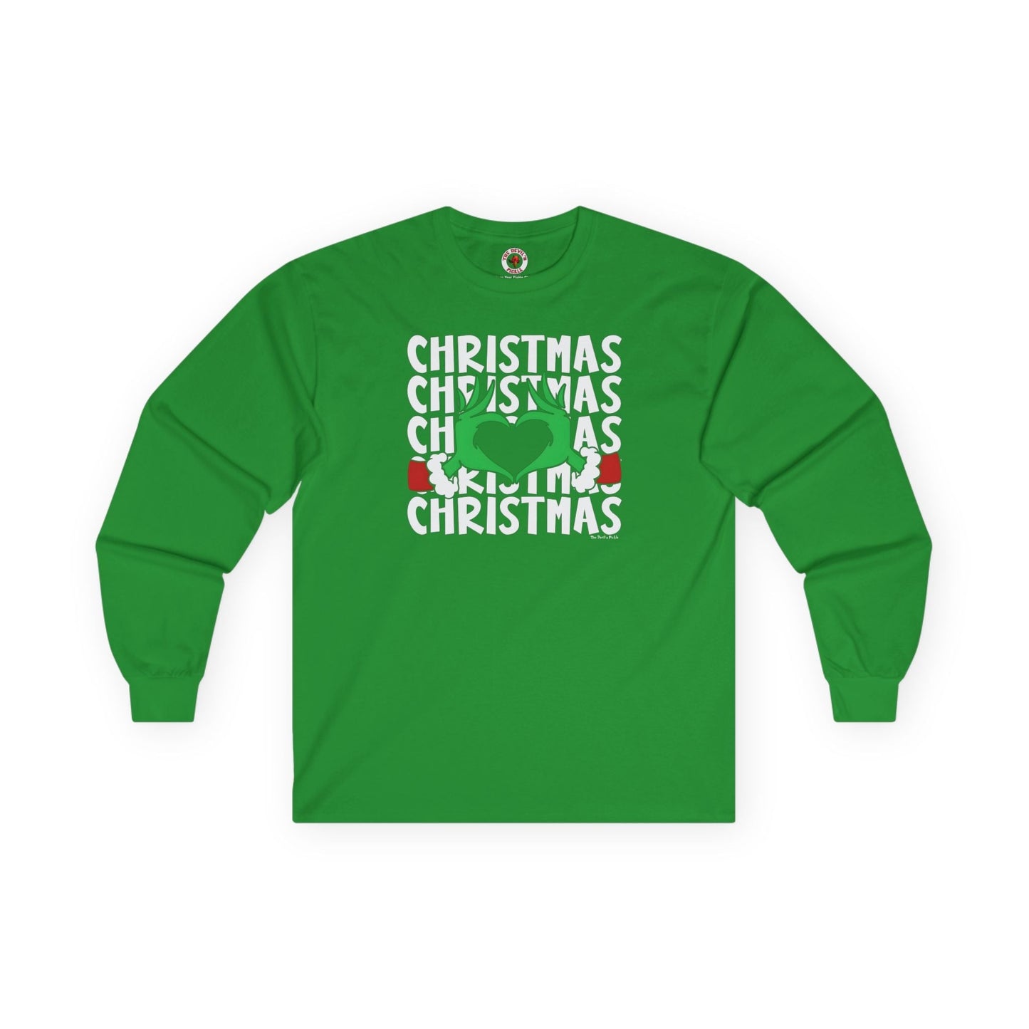 Christmas Heart Long Sleeve Tee The Devil's Pickle