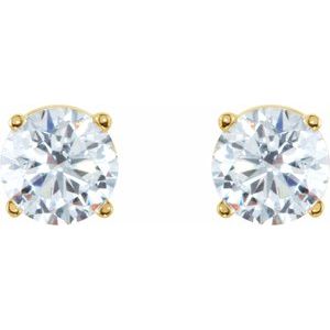 14K Yellow 1/4 CTW Natural Diamond Earrings Ethereal Legacy Boutiques