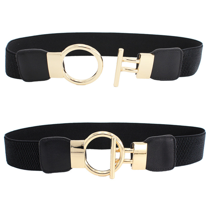Elastic Waistband Slim Waist Cincher Skirt Waistband Elastic Belt Skirt Accessory NovaCart