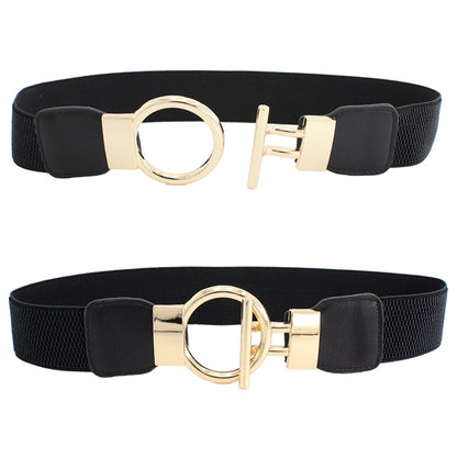 Elastic Waistband Slim Waist Cincher Skirt Waistband Elastic Belt Skirt Accessory NovaCart