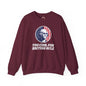 Too Cool For British Rule Crewneck Sweatshirt The Devil's Pickle