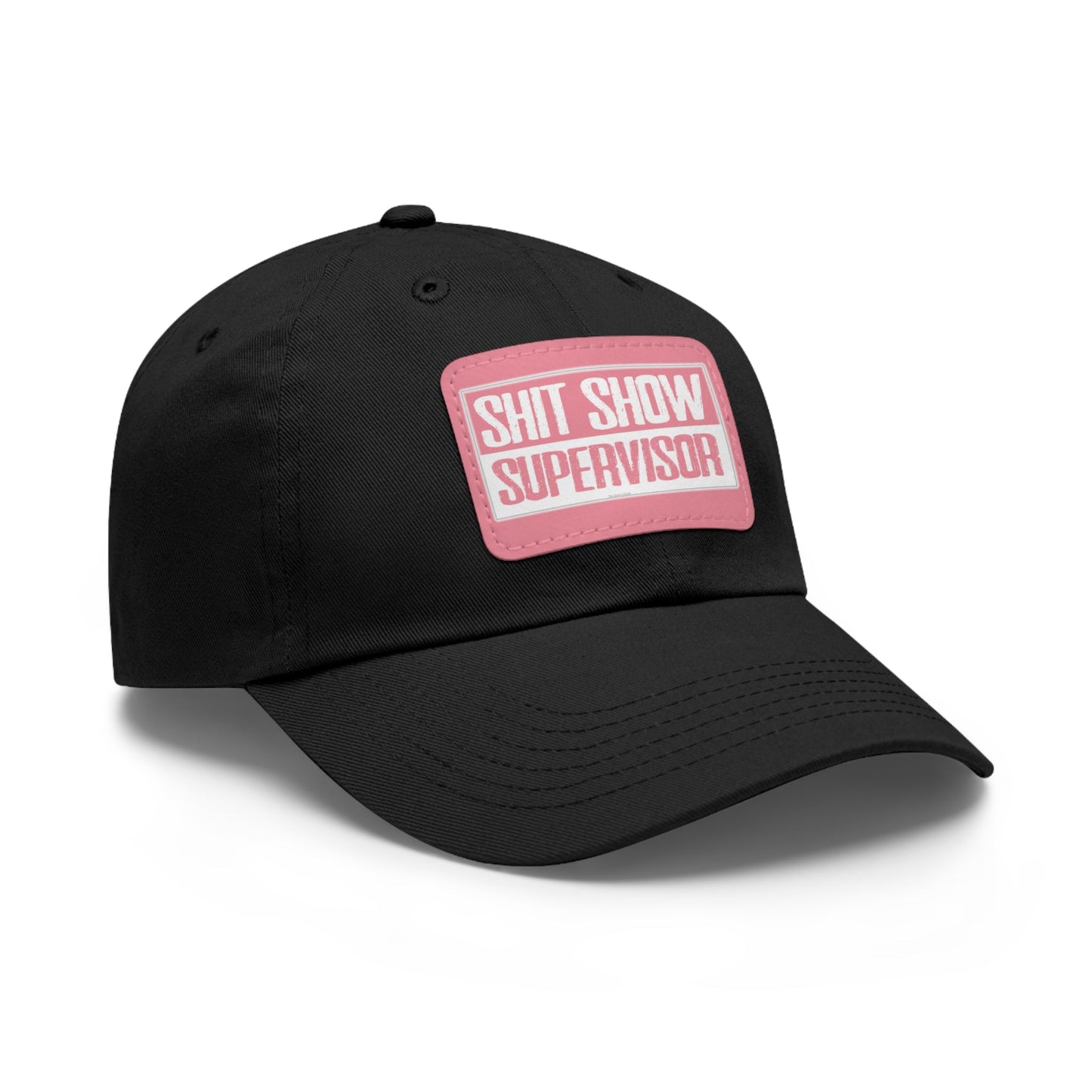 Shit Show Supervisor Hat with Leather Patch The Devil's Pickle