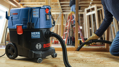 BOSCH VAC090AH 9-Gallon Dust Extractor with Auto Filter Clean and HEPA Filter VM Hardware