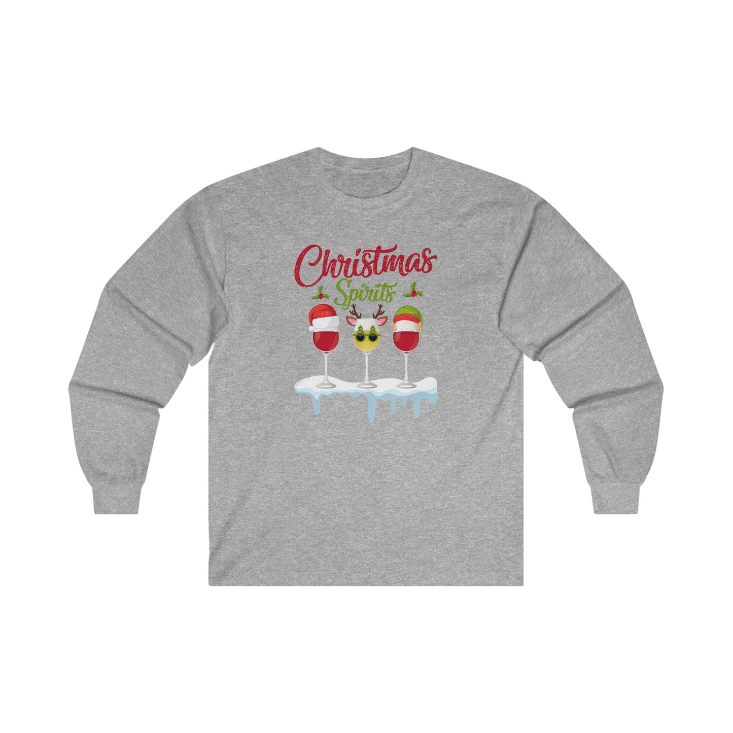 Christmas Spirits Long Sleeve Tee The Devil's Pickle