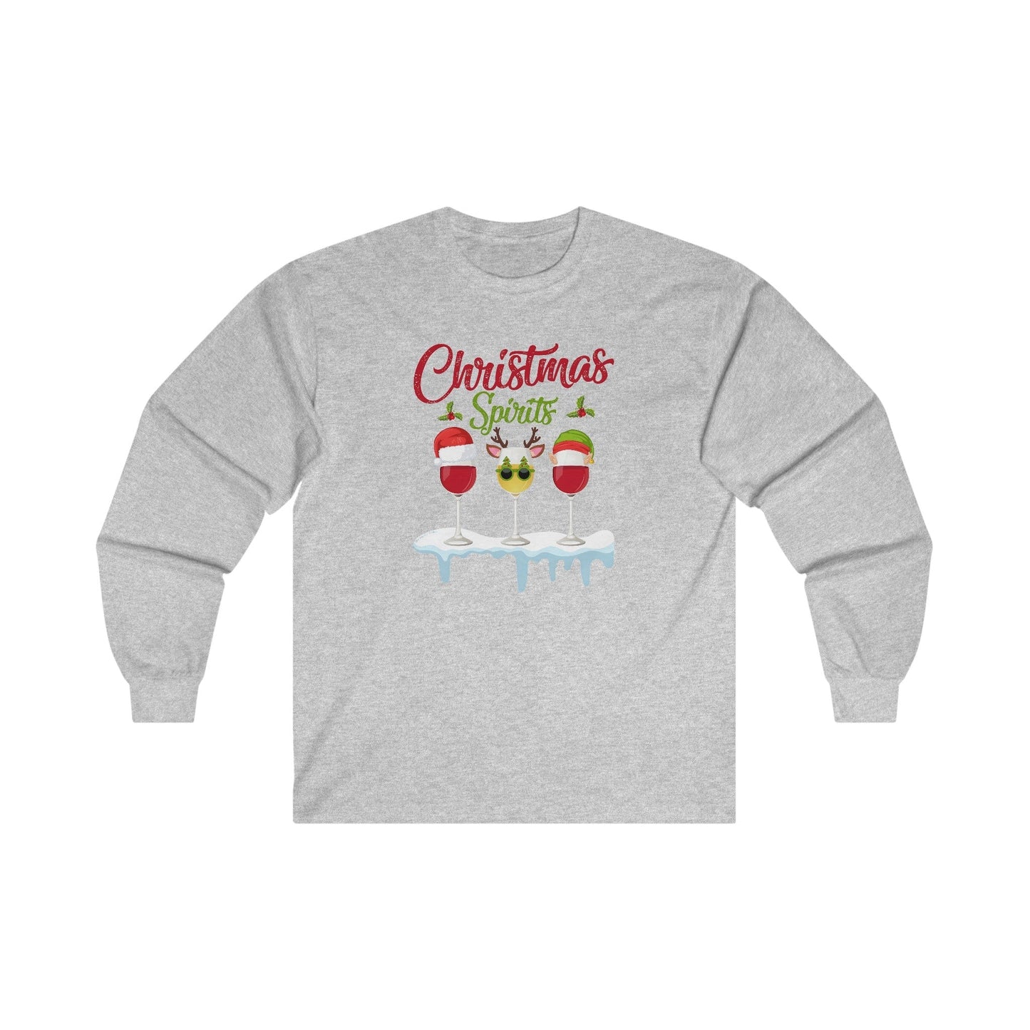 Christmas Spirits Long Sleeve Tee The Devil's Pickle