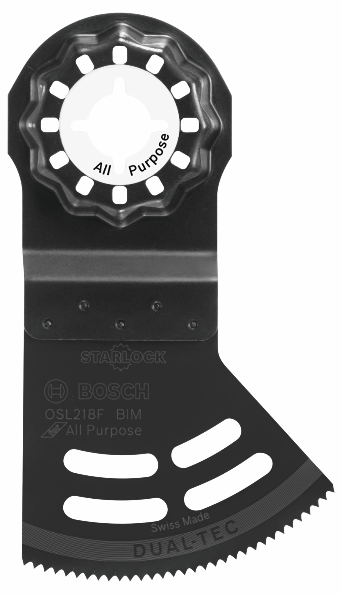 BOSCH OSL218F 2-1/8 In. Starlock® Oscillating Multi-Tool 2-in-1 Dual-Tec Bi-Metal Plunge Blade VM Hardware