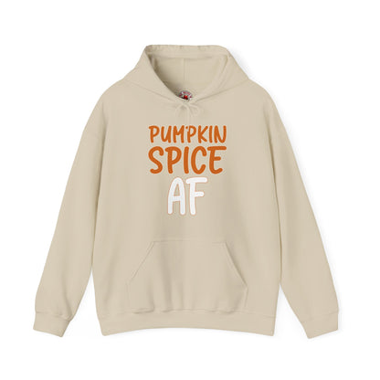 Pumpkin Spice AF Hooded Sweatshirt The Devil's Pickle