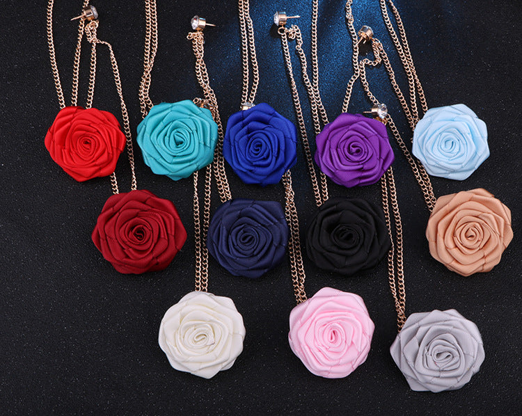 Men's Wedding Ceremony Groom Handmade Rose Chain Brooch NovaCart