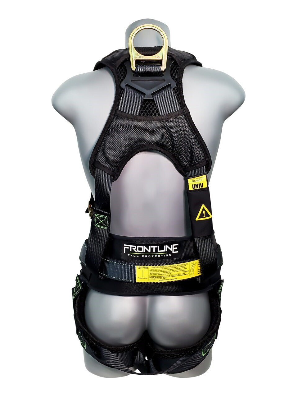 Frontline 350CQC Patriot Construction Harness with Airflo and Quick Connect Buckles - Made in USA Universal VM Hardware