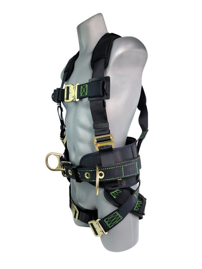 Frontline 350CQC Patriot Construction Harness with Airflo and Quick Connect Buckles - Made in USA Universal VM Hardware