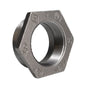 3 in. x 2 1/2 in. Black Bushing PIPE DECOR