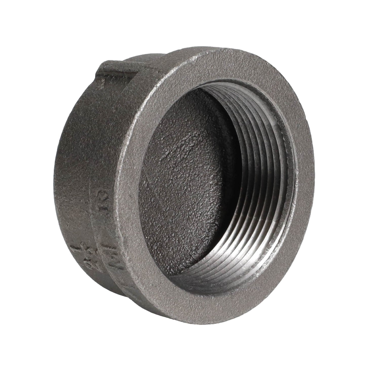 2 1/2 in. Black Cap PIPE DECOR
