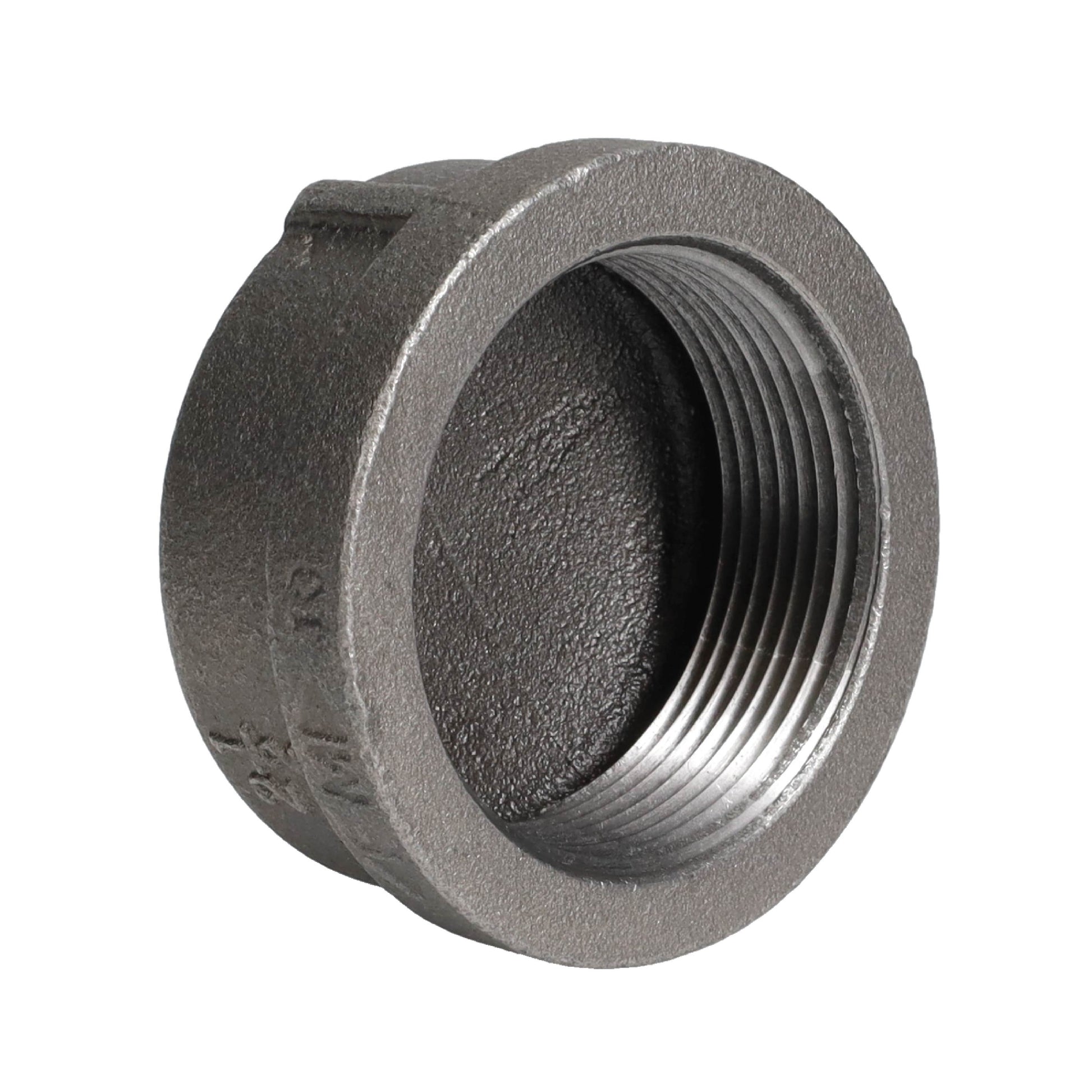2 1/2 in. Black Cap PIPE DECOR