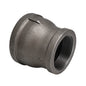 3 in. x 2 1/2 in. Black Reducing Coupling PIPE DECOR