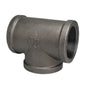 2 1/2 in. Black Tee PIPE DECOR