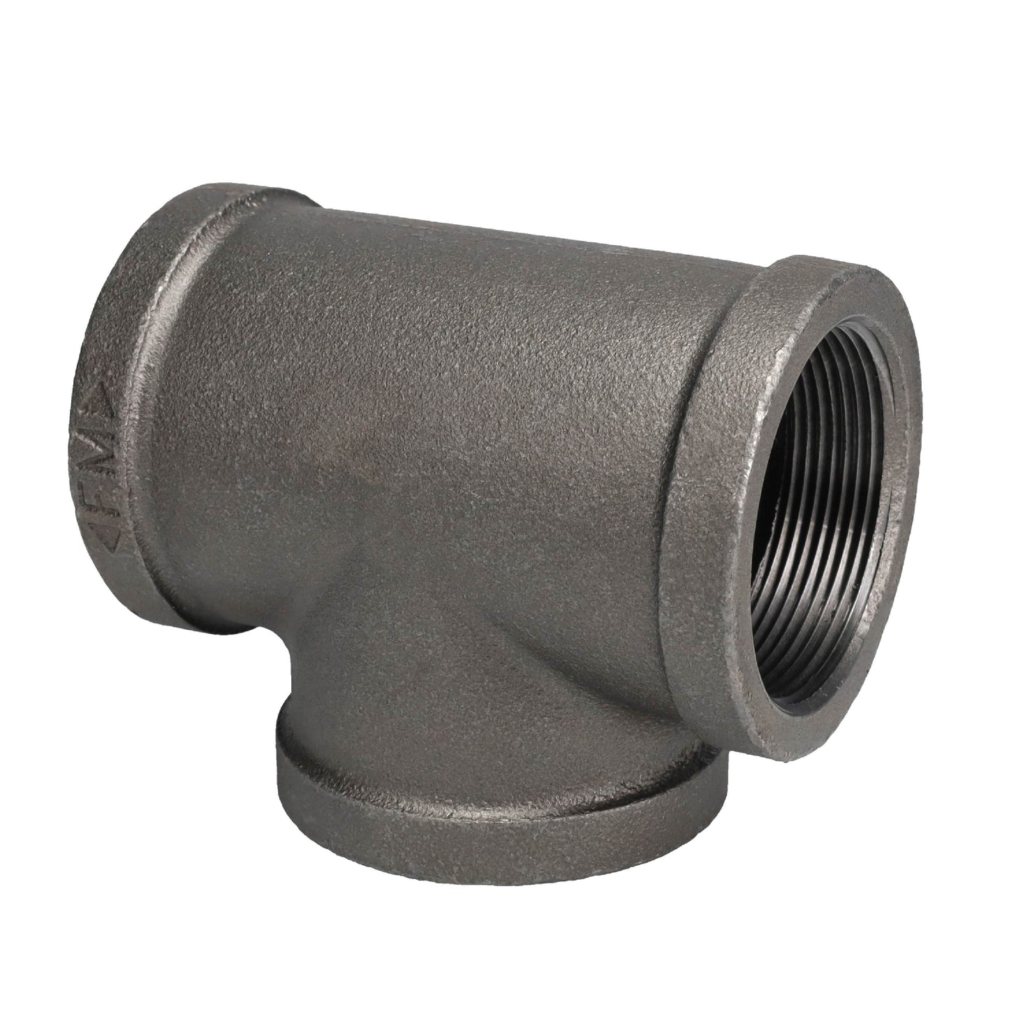 3 in. Black Tee PIPE DECOR