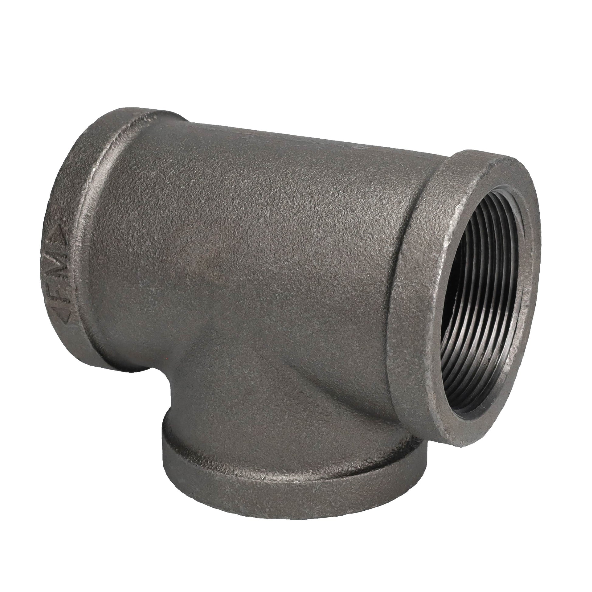 3 in. Black Tee PIPE DECOR