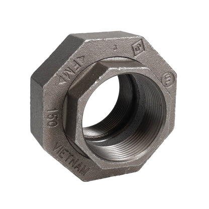 2 1/2 in. Black Union PIPE DECOR