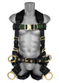 Frontline 350TWQC Patriot Tower Climbing Harness with Seat Sling, Airflo and Quick Connect Buckles - Made in USA 2XL VM Hardware