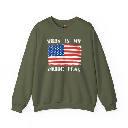 This Is My Pride Flag Crewneck Sweatshirt The Devil's Pickle