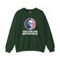 Too Cool For British Rule Crewneck Sweatshirt The Devil's Pickle