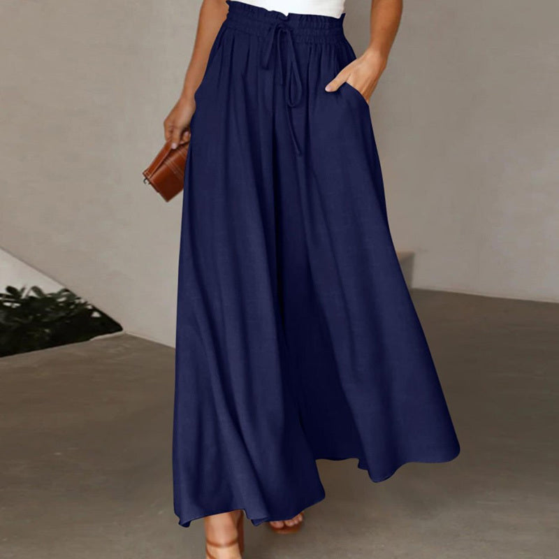 Women's High Waist Wide Leg Pants FitiqueFit