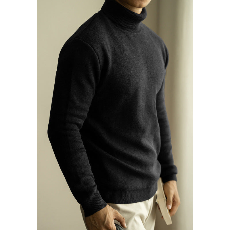 Men's Long-sleeved Sweater For Warmth Bottoming Shirt Grayceful LLC