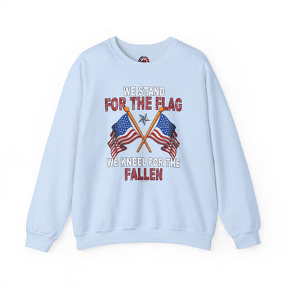 We Stand For The Flag Crewneck Sweatshirt The Devil's Pickle