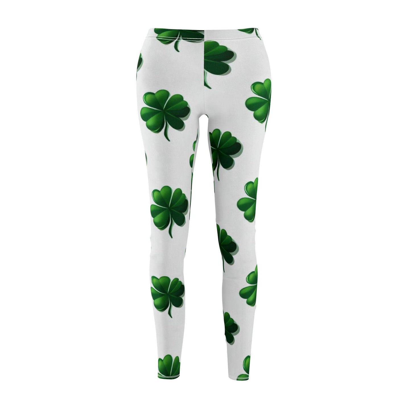 Women's Mid-Rise Shamrock Leggings   St Patricks Day Edition! Country in My Heart