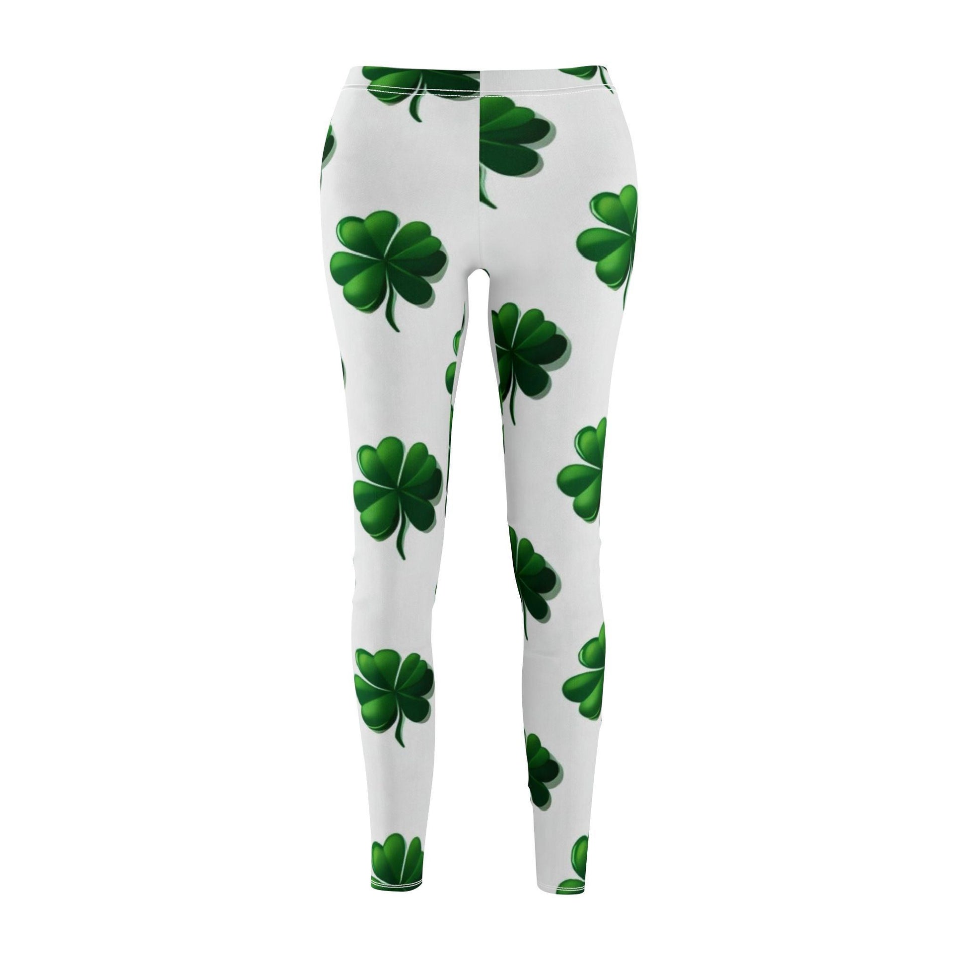 Women's Mid-Rise Shamrock Leggings   St Patricks Day Edition! Country in My Heart