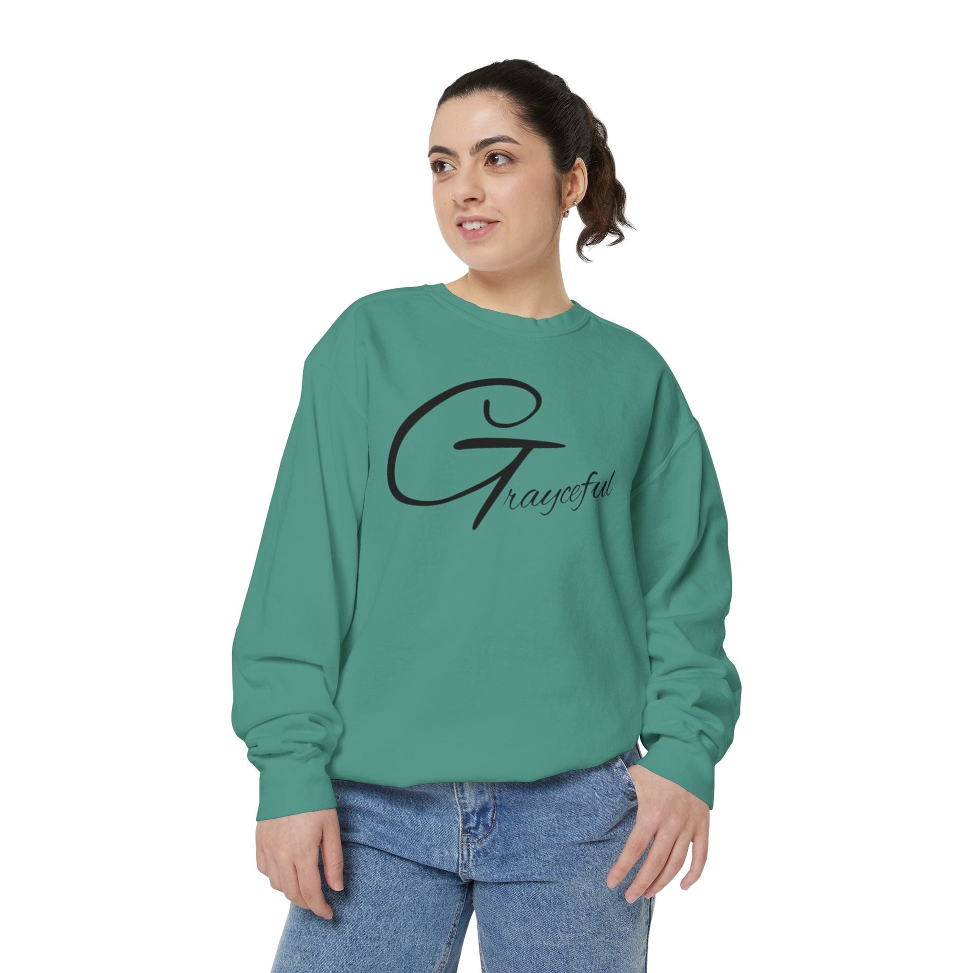 Unisex Garment-Dyed Sweatshirt Grayceful LLC