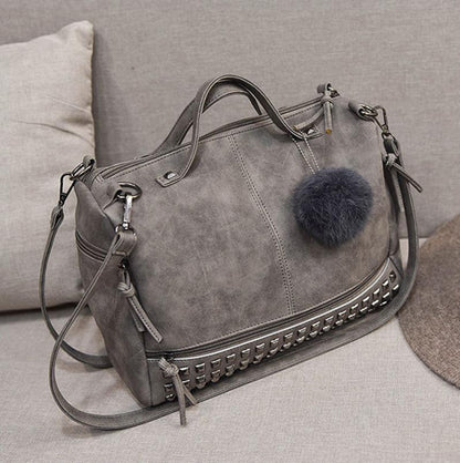 Rustic Charm Leather Shoulder Bag – Stylish Cowgirl Handbag Country in My Heart