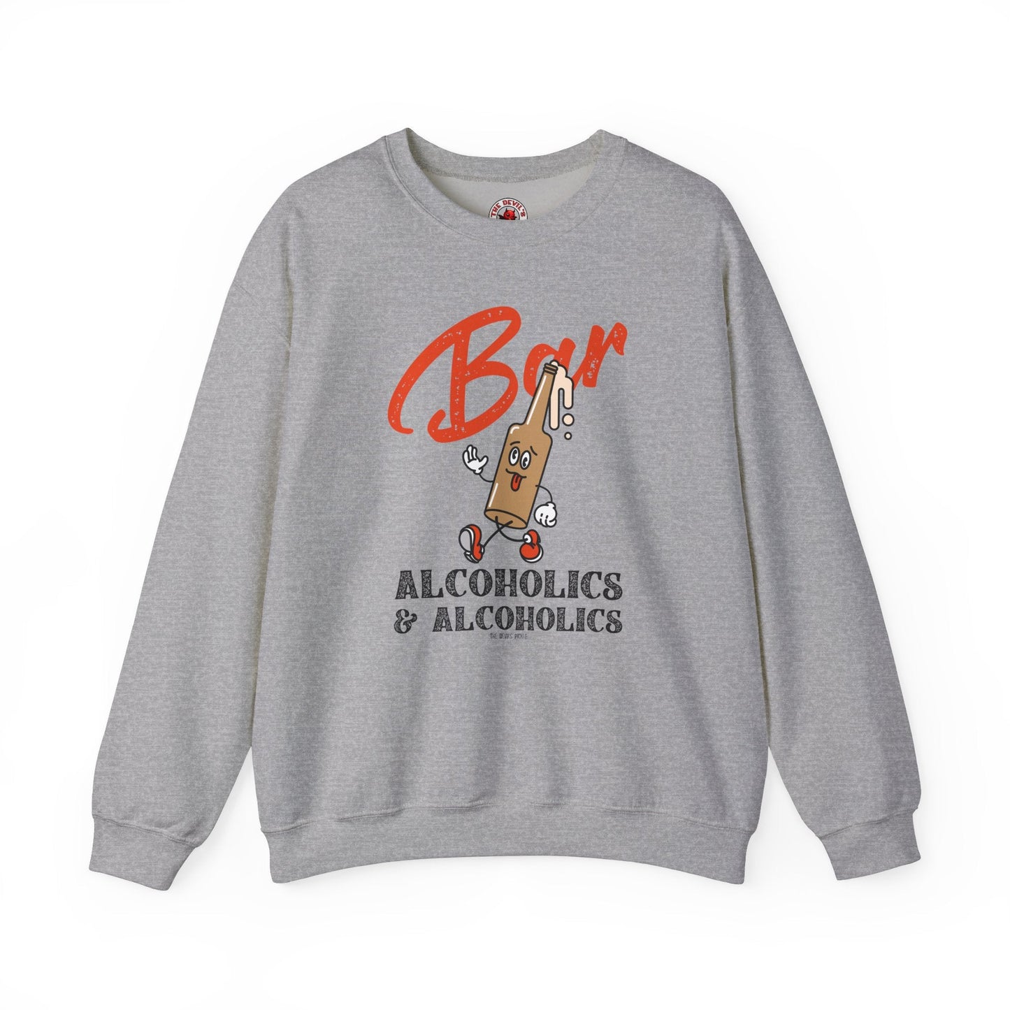 Bar Alcoholics & Alcoholics Crewneck Sweatshirt The Devil's Pickle