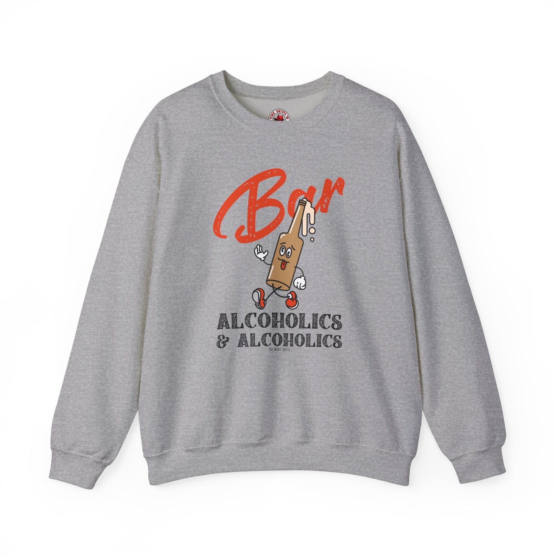Bar Alcoholics & Alcoholics Crewneck Sweatshirt The Devil's Pickle