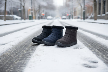 Women’s Thickened Cotton Snow Boots – Waterproof Warm Winter Boots FitiqueFit