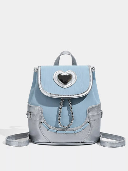 Heart Flap Backpack Bag New Era Fashion LLc